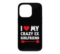 Carcasa para iPhone 13 Pro I Love My Crazy Ex Girlfriend - Día de San Valentín Divertido