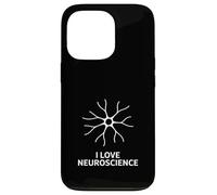 Carcasa para iPhone 13 Pro I Love Neuroscience Brain Design Stem Neurociencia Cita