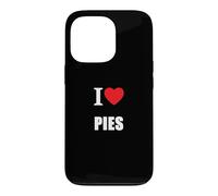 Carcasa para iPhone 13 Pro I Love Pies Carne Patata Manzana Pizza Baker Chef Cocinero