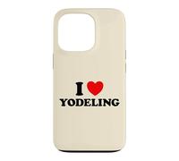 Carcasa para iPhone 13 Pro I Love Yodeling Funny Yodel Song Alpes Swiss Cow Canta Música