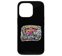 Carcasa para iPhone 13 Pro I Survived The 90s!, Retro Vintage Throwback
