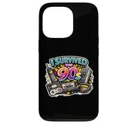 Carcasa para iPhone 13 Pro I Survived The 90s!, Retro Vintage Throwback