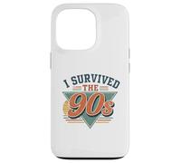 Carcasa para iPhone 13 Pro I Survived The 90s!, Retro Vintage Throwback