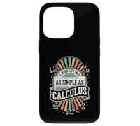 Carcasa para iPhone 13 Pro I Wish Life Was As Simple As Calculus Badge Fun