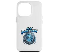 Carcasa para iPhone 13 Pro Ice Dimension Frozen World Clock Fantasía Escena