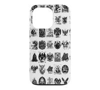 Carcasa para iPhone 13 Pro Iconos Infernales La Colección Goetia Gótica