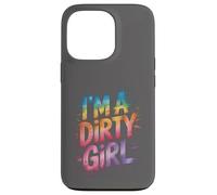 Carcasa para iPhone 13 Pro I'm Dirty Girl Mud Run, Moto de Cross, Muddy Queen Mudding, ATV UTV