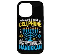 Carcasa para iPhone 13 Pro Imagina si tu teléfono Celular estuviera al 10% Pero duró 8 días Ahora yo