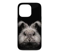 Carcasa para iPhone 13 Pro Inglés Angora Conejo Cara Bosque Fauna Silvestre