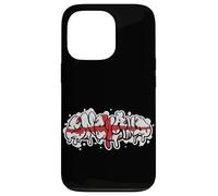 Carcasa para iPhone 13 Pro Inglés Urban Streetwear Y2K Street Art Graffiti Inglaterra