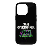 Carcasa para iPhone 13 Pro Insomnia 3AM Overthinker Melting Clock Aesthetic