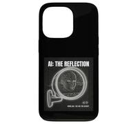 Carcasa para iPhone 13 Pro Inteligencia Artificial Espejo Datos Self Cyberpunk Large AI