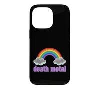 Carcasa para iPhone 13 Pro Ironic Death Metal Rainbow Diciendo Sarcástico