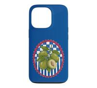 Carcasa para iPhone 13 Pro Italian Summer Olives Beachy Coastal Botanical Decor