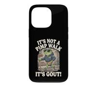 Carcasa para iPhone 13 Pro It's Not A Pimp Walk Its Gout Retro Frog Cane