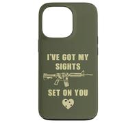 Carcasa para iPhone 13 Pro I've Got My Sights Set On You - Funny Sarcastic Gun Humor
