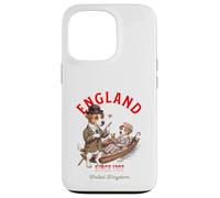 Carcasa para iPhone 13 Pro Jack-Russel-Terrier Perros Pareja Cita Muy Querido en Barco Inglaterra