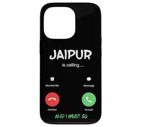Carcasa para iPhone 13 Pro Jaipur está Llamando y Debo IR a India Viajando