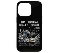 Carcasa para iPhone 13 Pro Japón Gran Ola Física Hokusai Agua Movimiento Matemáticas Ciencia