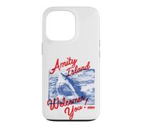 Carcasa para iPhone 13 Pro Jaws Amity Island Welcomes You Front & Back