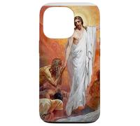 Carcasa para iPhone 13 Pro Jesucristo predicando a los Espíritus en el Infierno de la cárcel