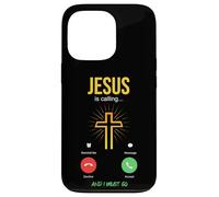 Carcasa para iPhone 13 Pro Jesús está Llamando a la Iglesia Cristiana Christus Faith Teléfono