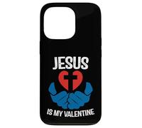 Carcasa para iPhone 13 Pro Jesus is My Valentine Funny Valentines Loves Christ Love Day