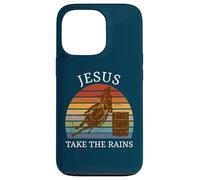 Carcasa para iPhone 13 Pro Jesús Toma Las riendas Funny Barrel Racing