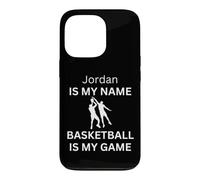 Carcasa para iPhone 13 Pro Jordan Basketball is my Game niños niñas Hombres Mujeres