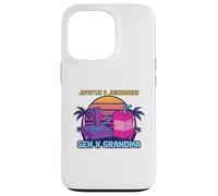 Carcasa para iPhone 13 Pro Joystick & Juiceboxes Gen X Grandma Retro 80s 90s Gamer