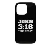 Carcasa para iPhone 13 Pro Juan 3 16 Historia Verdadera, Fe, Verso de la Biblia Mujeres cristianas