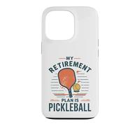 Carcasa para iPhone 13 Pro Jugador Senior del Plan de jubilación de Pickleball Divertido