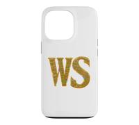 Carcasa para iPhone 13 Pro Jugar Títulos Comedias Historias Tragedias Bard Initials