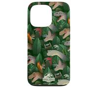 Carcasa para iPhone 13 Pro Jurassic World Dinosaurs in The Wild All-Over Print