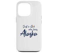 Carcasa para iPhone 13 Pro Just a Girl Who Loves Alaska Cute Alaska Girl
