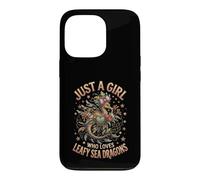 Carcasa para iPhone 13 Pro Just A Girl Who Loves Leafy Sea Dragons