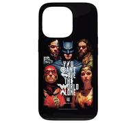 Carcasa para iPhone 13 Pro Justice League Movie Save The World Poster