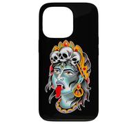 Carcasa para iPhone 13 Pro Kali Diosa de la Destrucción Oscuridad Muerte Renacimiento