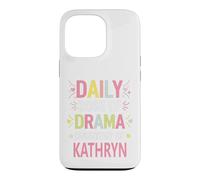 Carcasa para iPhone 13 Pro Kathryn Personalized Name Funny Cute Custom Kathryn Name