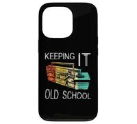 Carcasa para iPhone 13 Pro Keeping It Old School - Retro Boombox 80s 90s Hip Hop Music