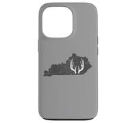 Carcasa para iPhone 13 Pro Kentucky KY Deer Hunting Shed Antlers Design