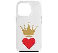 Carcasa para iPhone 13 Pro King of Hearts - Romance Valentine Heart