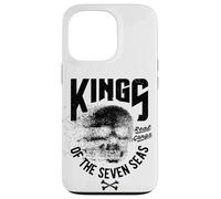 Carcasa para iPhone 13 Pro King of The Seven Seas Wild Abstract Skull Real Gangs