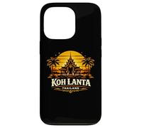 Carcasa para iPhone 13 Pro KOH Lanta Tailandia Sunset Island Viajes Diseño