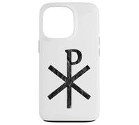 Carcasa para iPhone 13 Pro La Cruz Chi-Rho - Símbolo De Jesucristo - Vintage