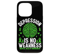 Carcasa para iPhone 13 Pro La depresión no es una Debilidad Conciencia sobre la Salud Mental