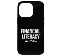 Carcasa para iPhone 13 Pro La educación financiera Importa