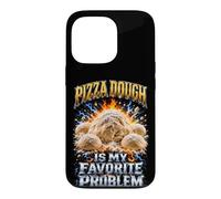 Carcasa para iPhone 13 Pro La Masa de Pizza es mi Problema Favorito Foodie Baker
