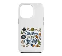 Carcasa para iPhone 13 Pro La paternidad es mi Ministerio al Aire Libre papá Vida