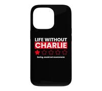 Carcasa para iPhone 13 Pro La Vida sin Charlie Boring no recomendaría una revisión Divertida